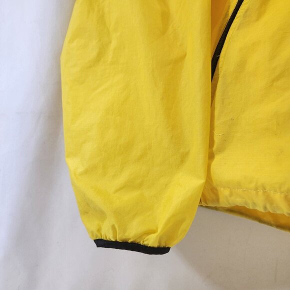 Vintage Helly Hansen 1/2 Zip Pullover Windbreaker Yellow Mens - Picture 6 of 9